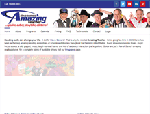 Tablet Screenshot of amazingteacher.com